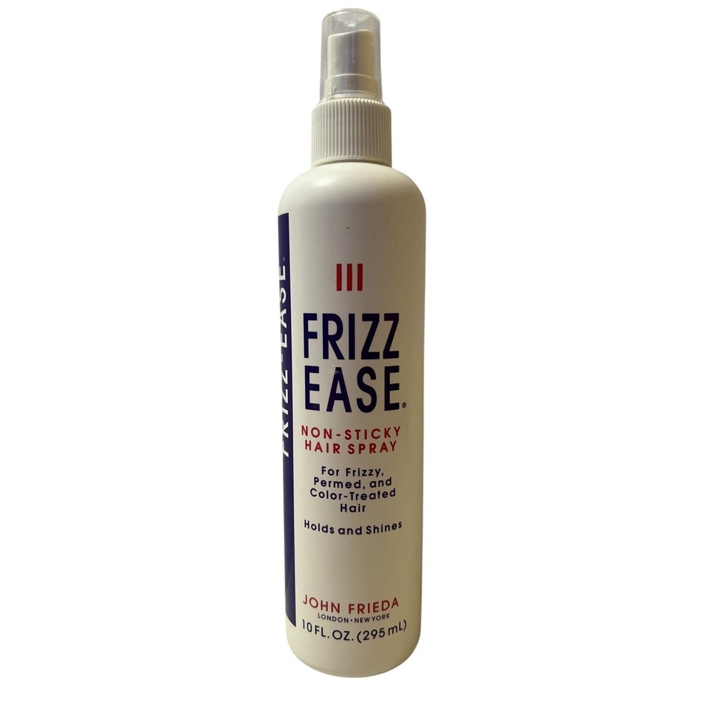 John Frieda Frizz Ease Hairspray Color Treated Hair Non Aerosol Shine 10 oz